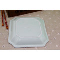 KC-039 Haonai square ceramic dinner plate